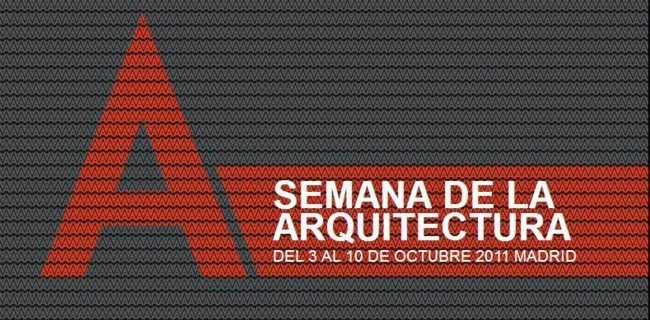 Cartel Semana de la Arquitectura de Madrid 2011