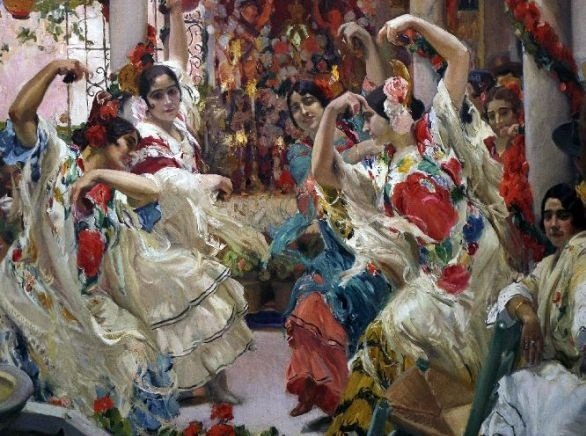 "El baile", Joaquín Sorolla